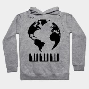 WWW design (pixel art) Hoodie